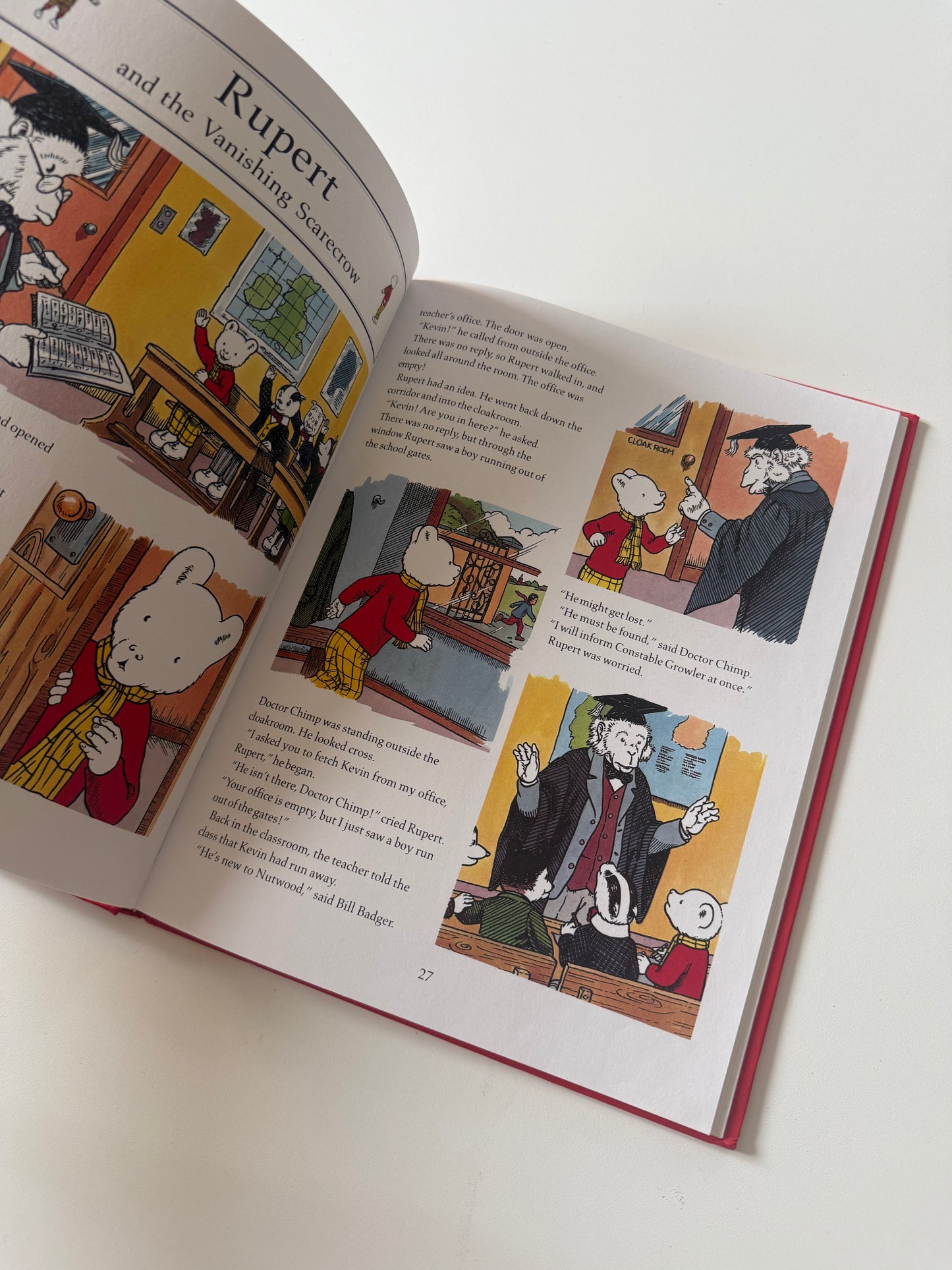 Vintage 1993 Rupert a4 book