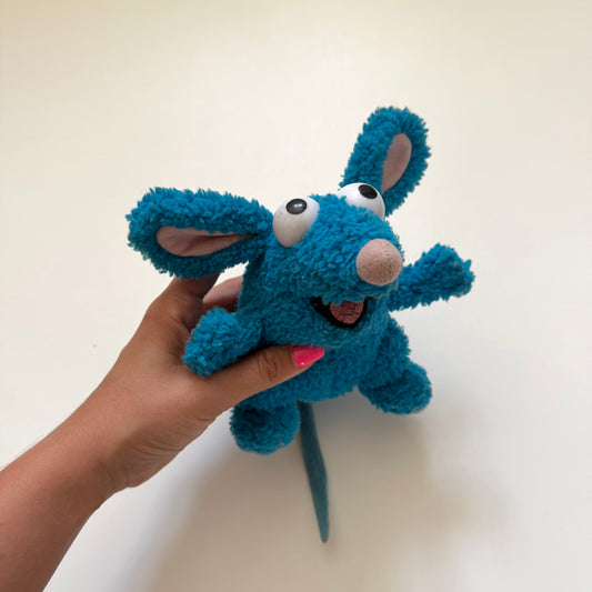 Vintage Bear in the big blue house ‘gutter’ plush teddy.