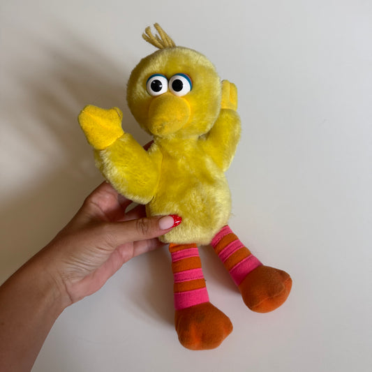 Vintage 1995 big bird plush toy