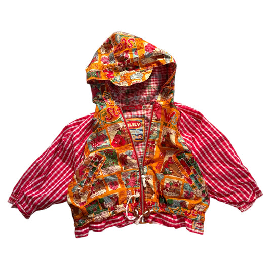 Vintage oilily reversible jacket. Size 18m- 2 years