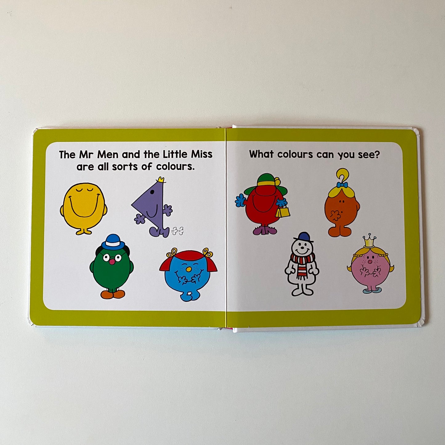 Mr men my first colours book