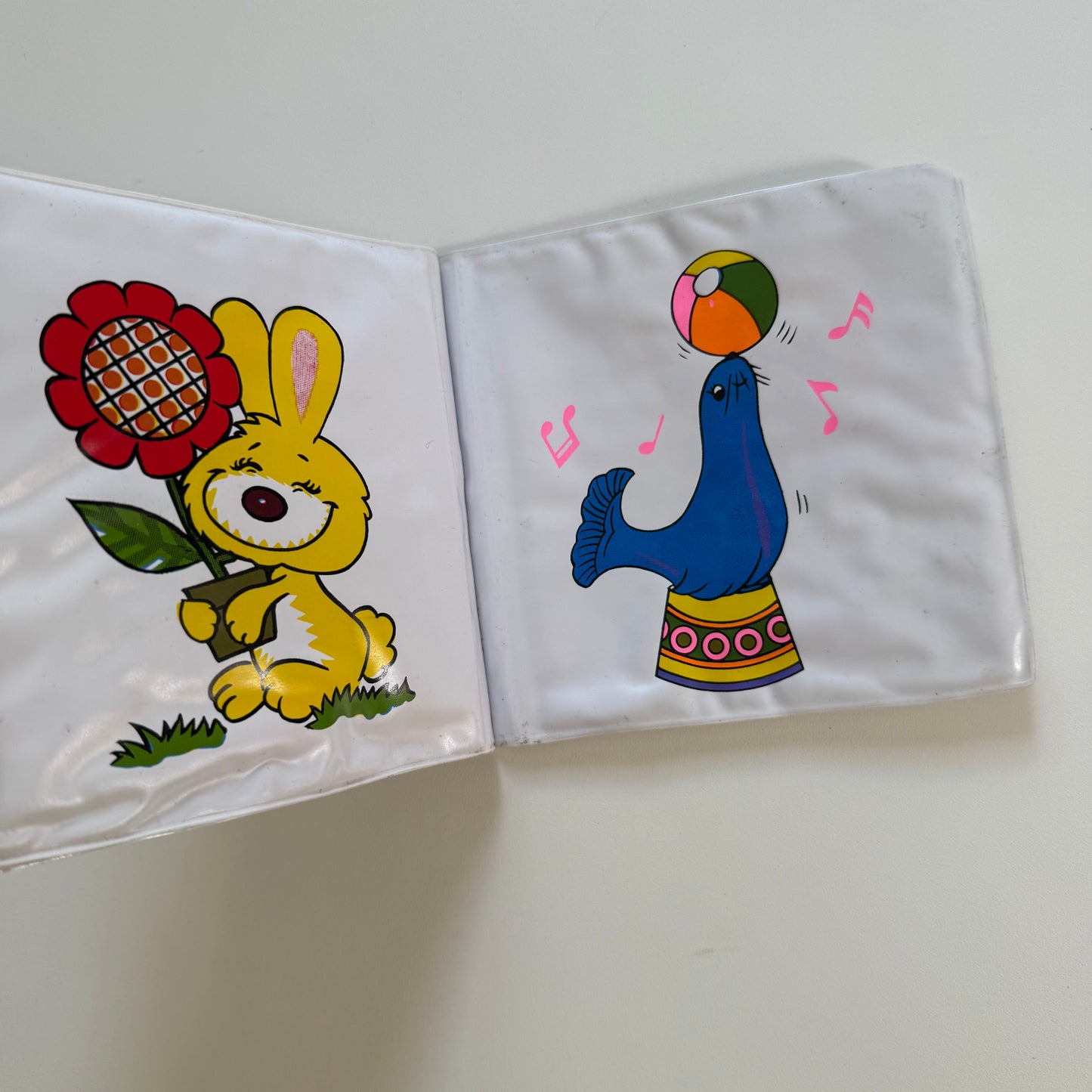 Vintage soft toddler book