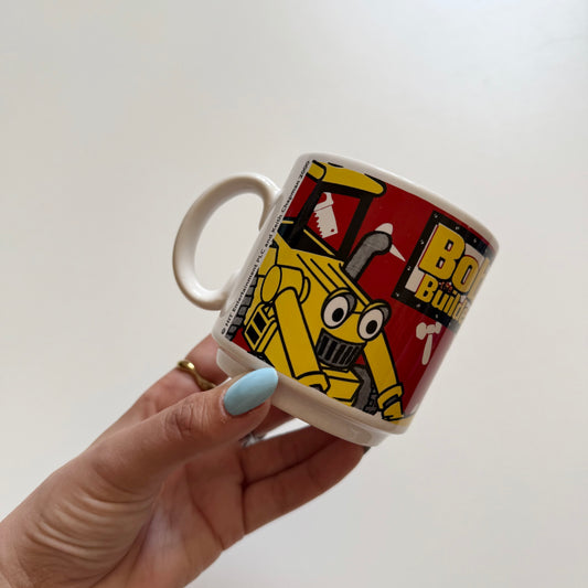 Vintage 2000 Bob the builder ceramic mug