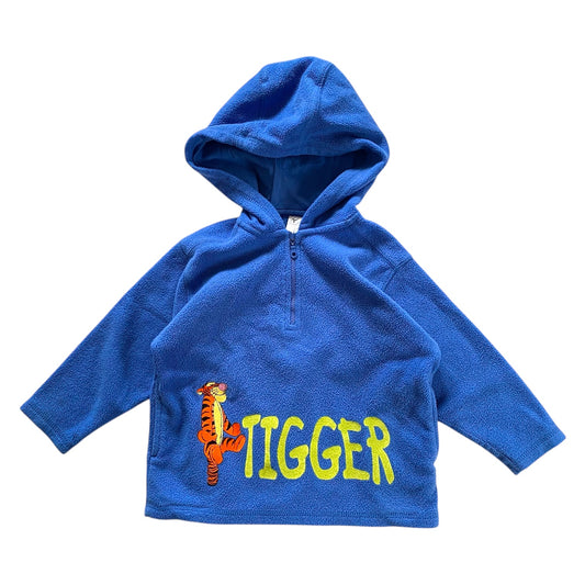 Vintage tigger fleece hoodie. Size 2-3 years