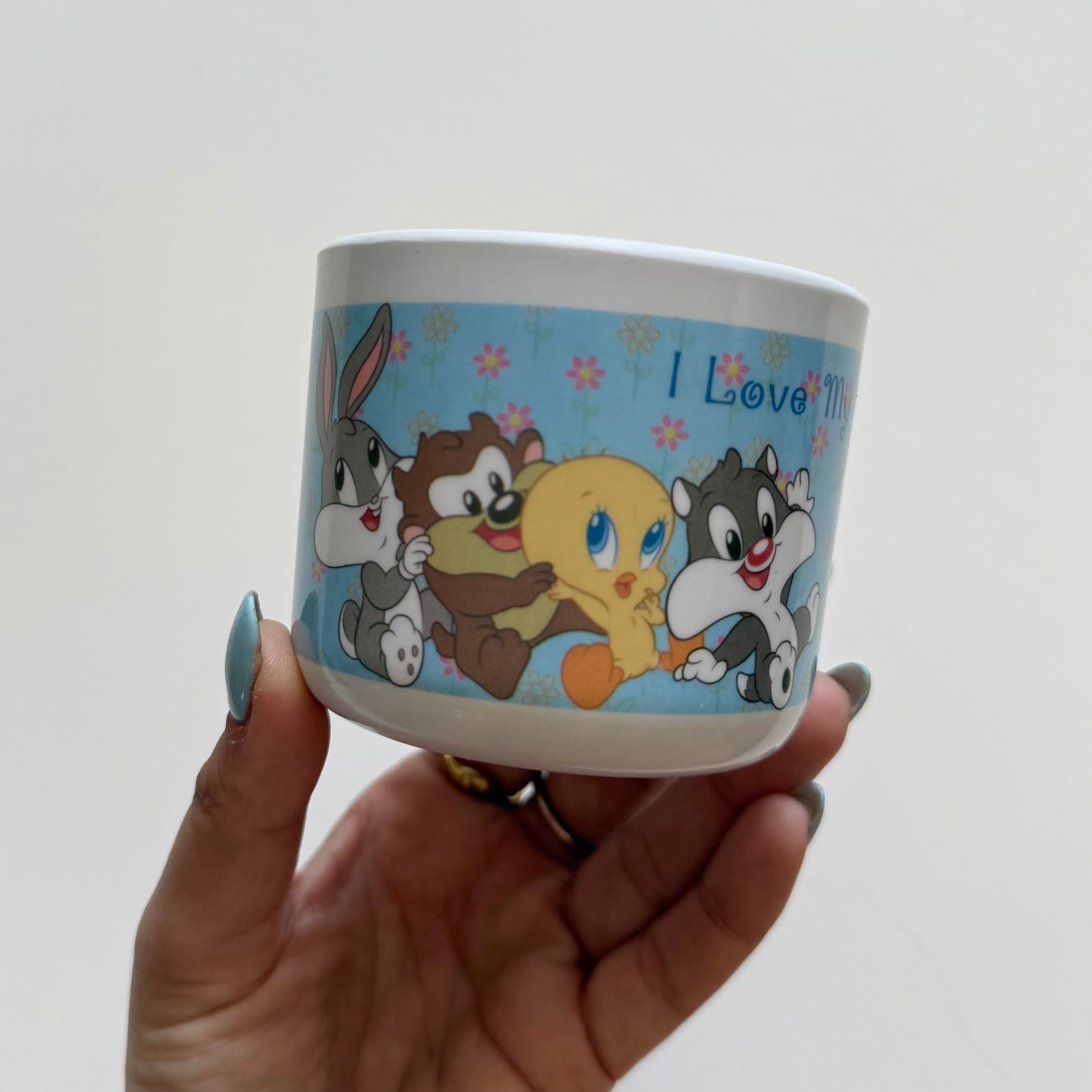 Vintage looney tunes plastic mug