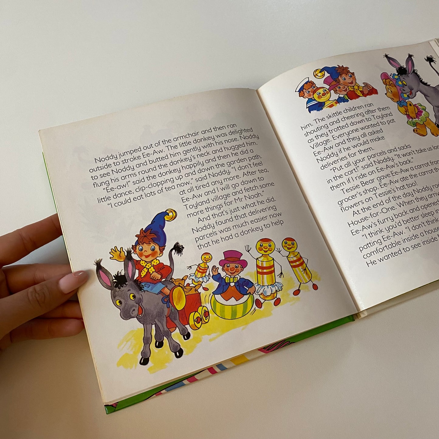 Vintage 1988 noddy book