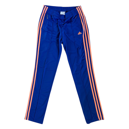 Vintage adidas blue & orange straight leg joggers. Size approx 8-10