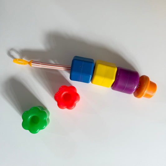 Vintage fisherprice toddler block toy
