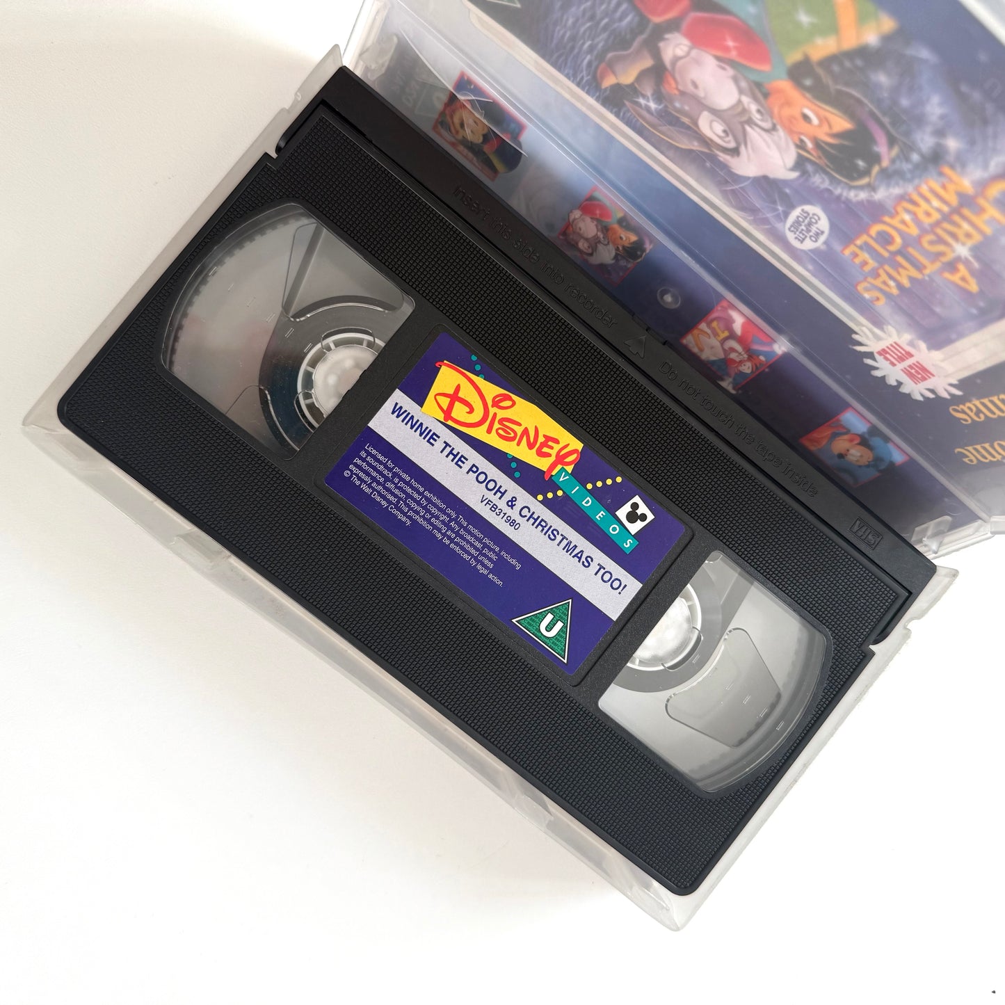 Vintage Winnie the Pooh vhs tape