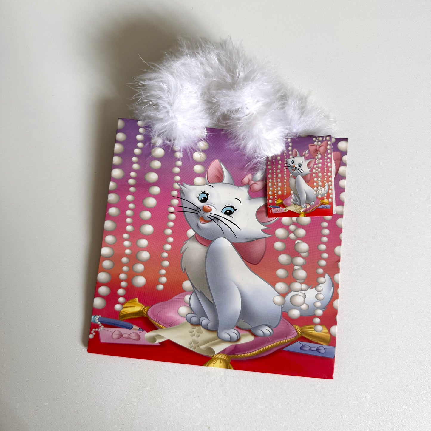 Vintage Aristocats gift bag.