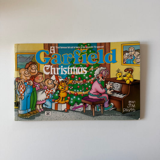 Vintage 1988 Garfield Christmas comic book