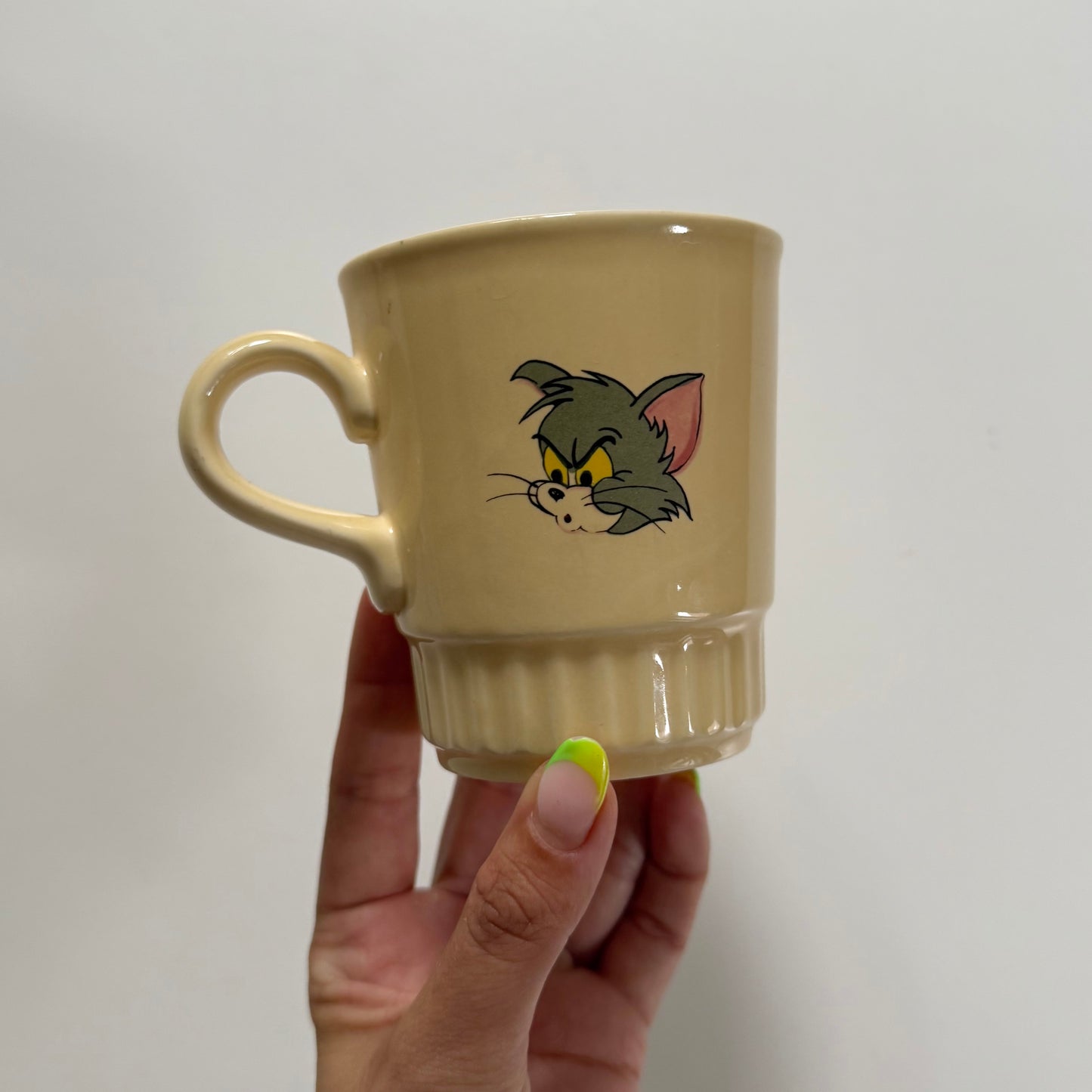 Vintage ceramic Tom and Jerry mugs