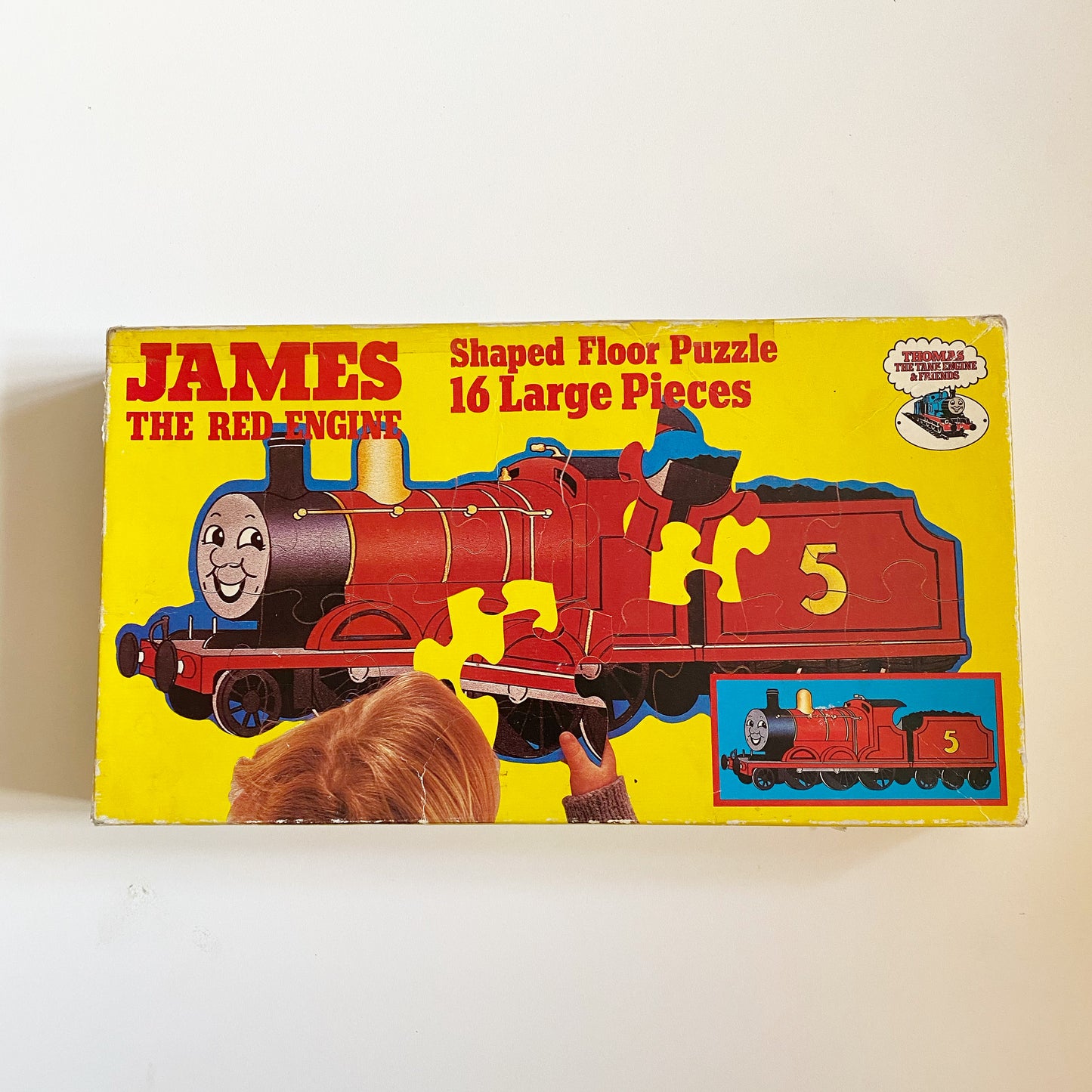 Vintage 1979 James the red engine puzzle
