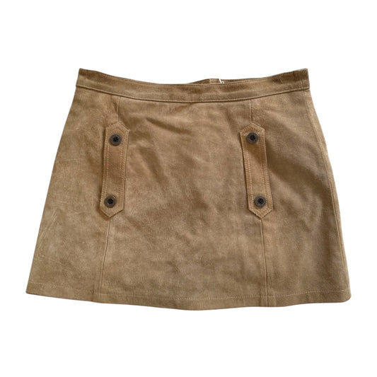 Vintage topshop genuine suede mini skirt. Size 14