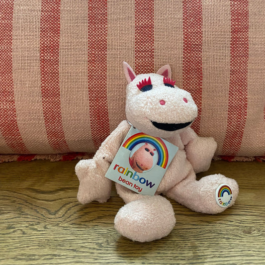 Vintage 1972 George ‘rainbow’ soft toy teddy