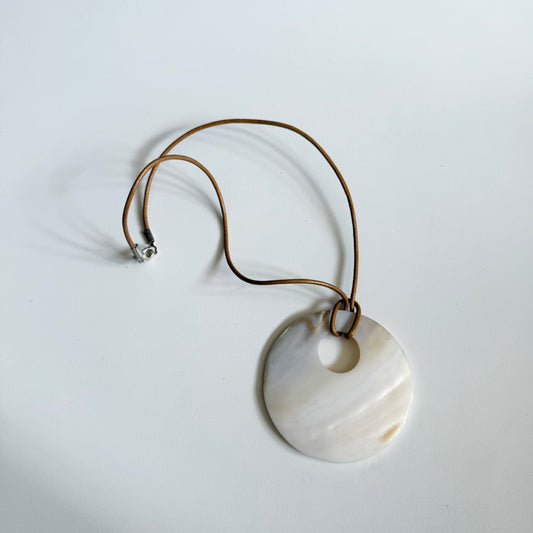 Vintage Y2K circular choker necklace