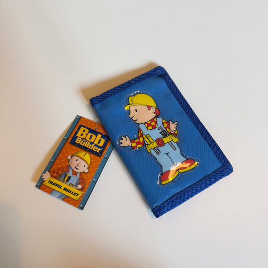 Vintage 2008 Bob the builder fold up wallet.