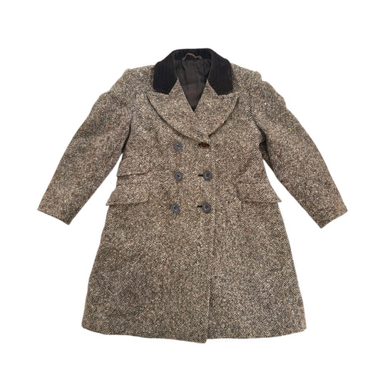 Vintage tweed coat. Size approx 3 years