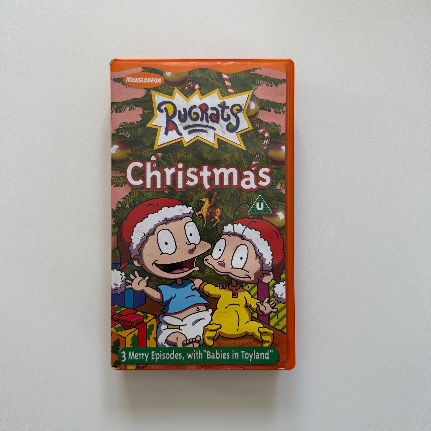 Vintage 2002 rugrats Christmas vhs tape