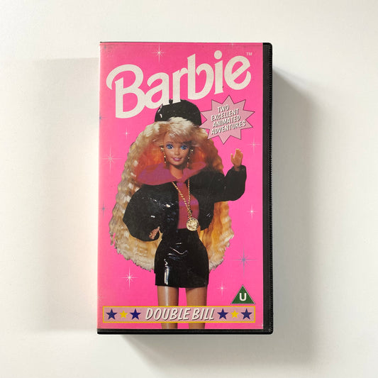 Vintage 1994 barbie VHS tape