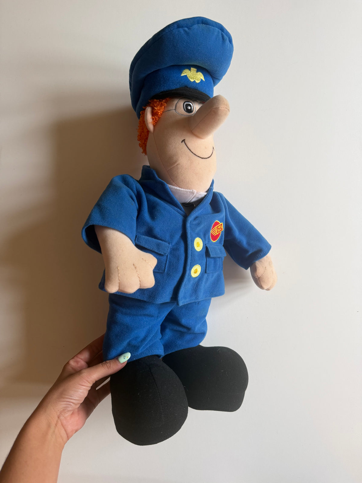 2008 Postman Pat plush toy. Medium size!