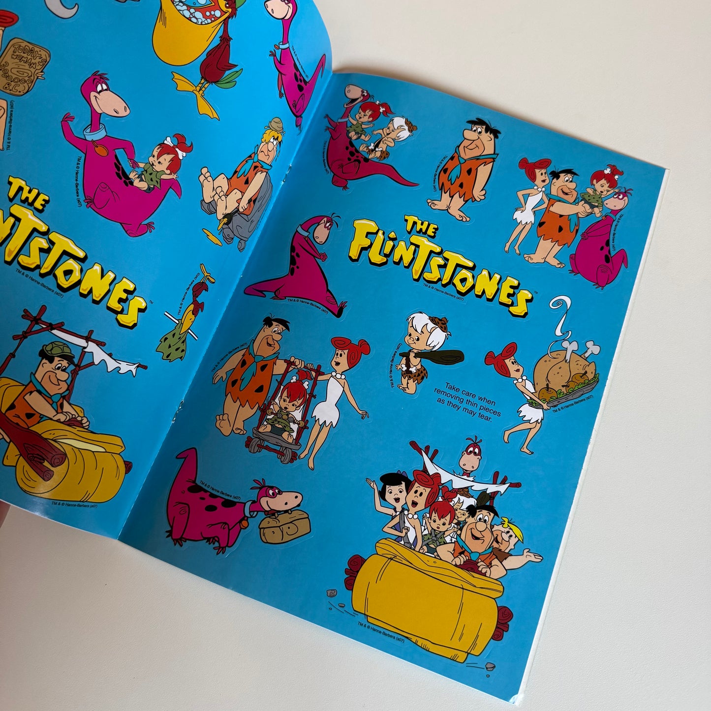 Flintstones 2007 sticker book