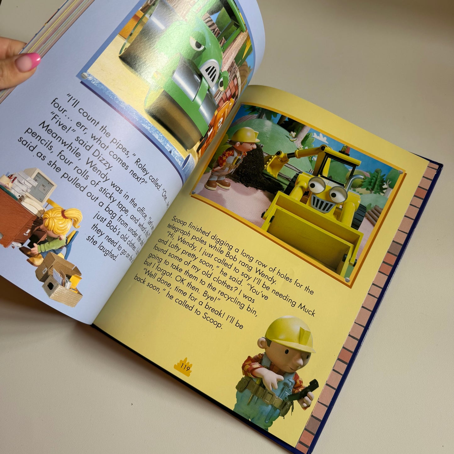 Vintage 2002 Bob the builder a4 book