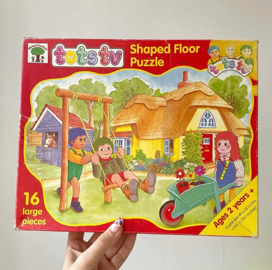 Vintage 1993 tots Tv puzzle