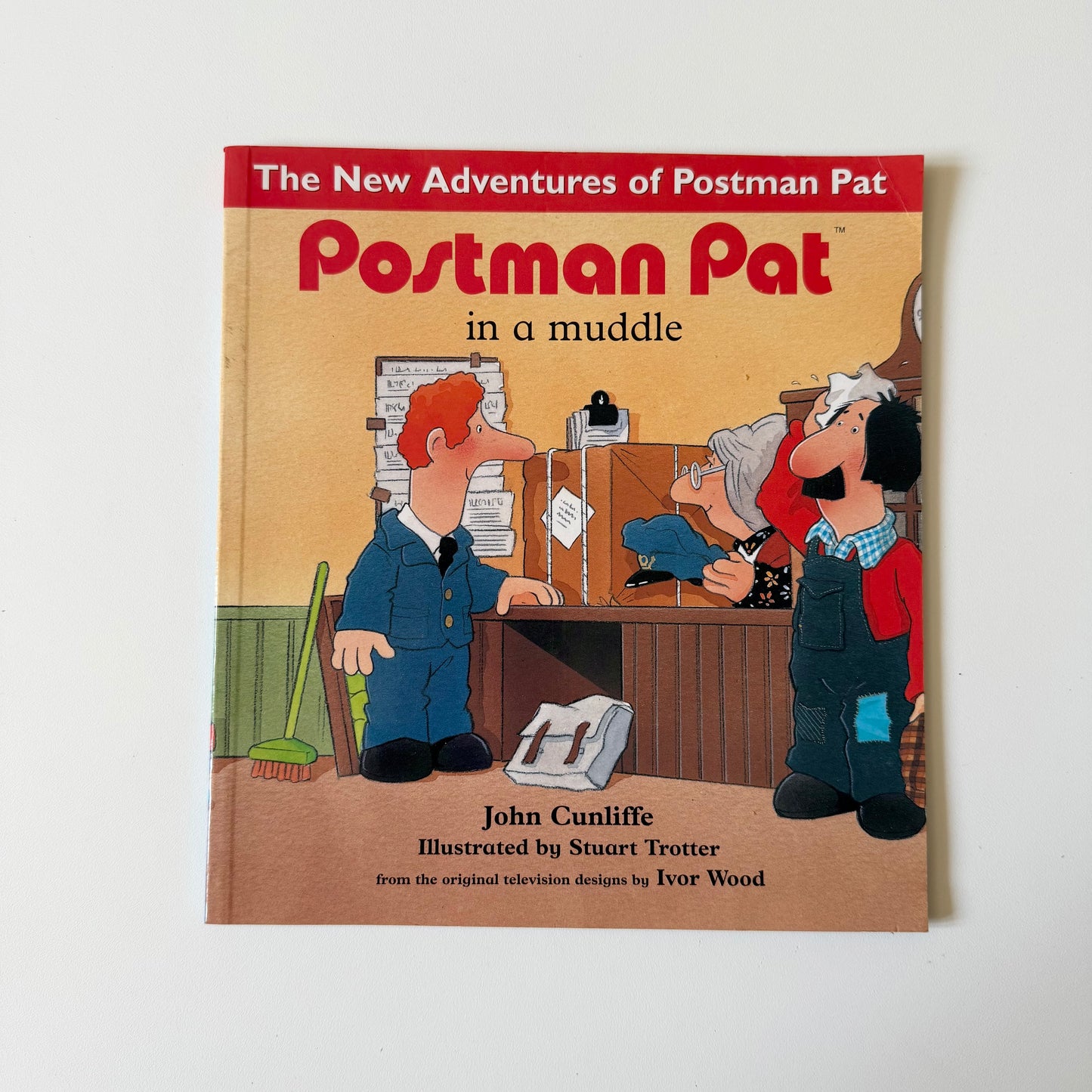 Vintage 1997 postman Pat book