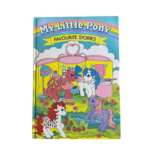 Vintage my little pony a4 favourite stories book