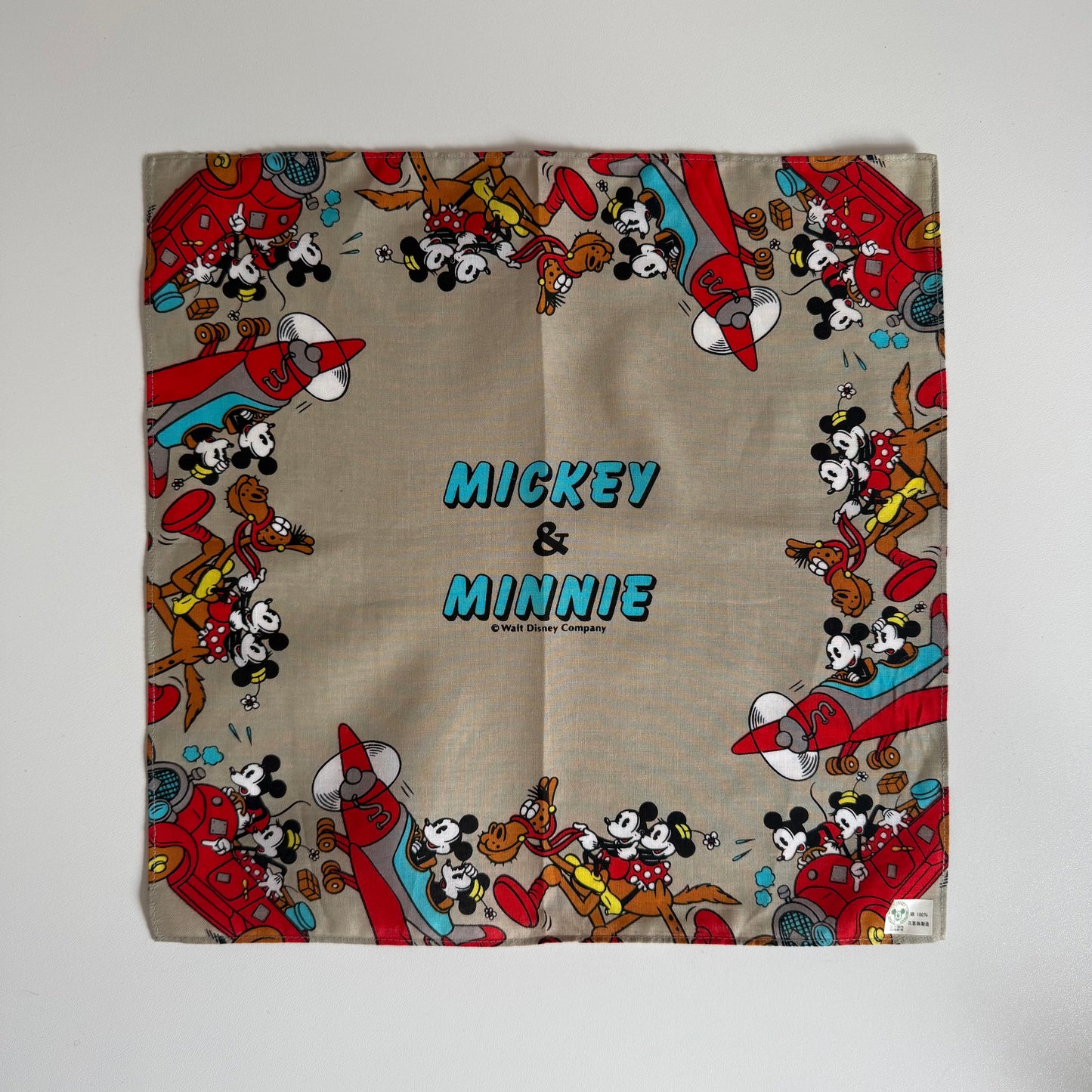 Vintage Mickey Mouse Disney handkerchief
