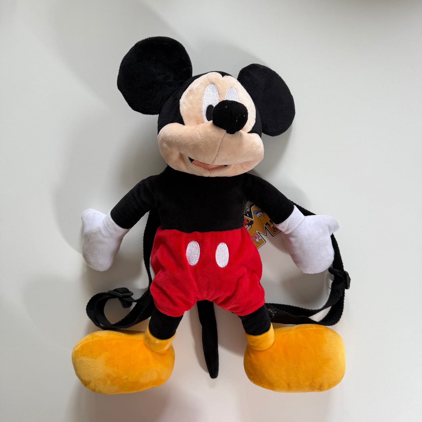Disney Mickey Mouse plush rucksack bag