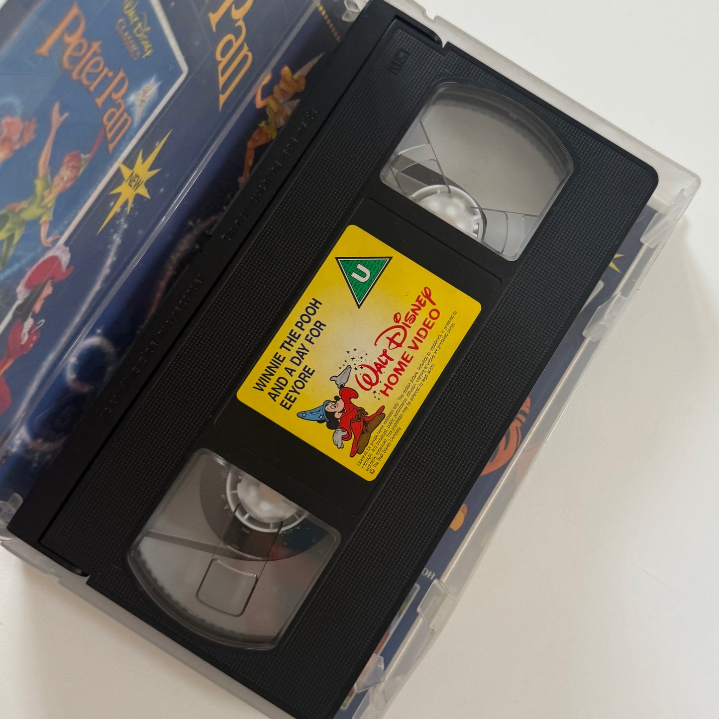 Vintage Winnie the Pooh vhs tape.