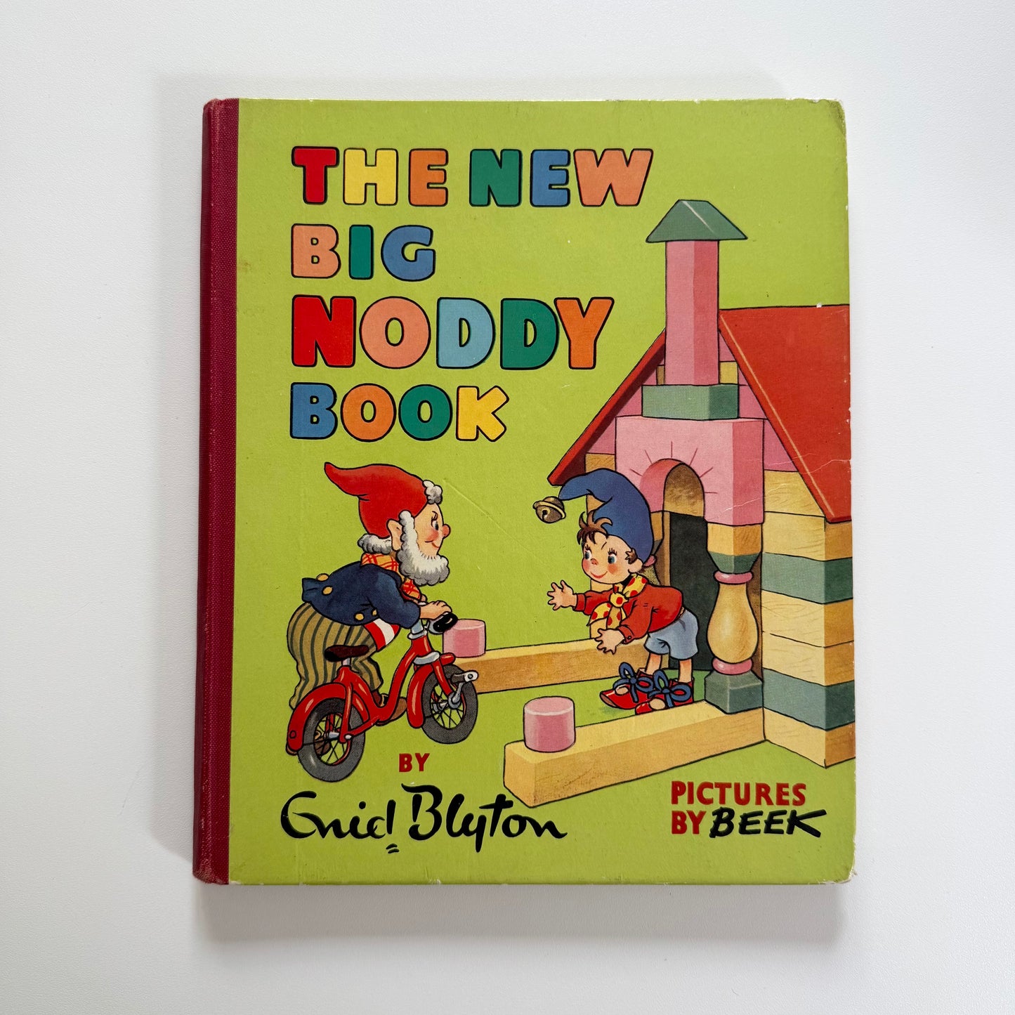 Vintage a4 Noddy Enid Blyton book