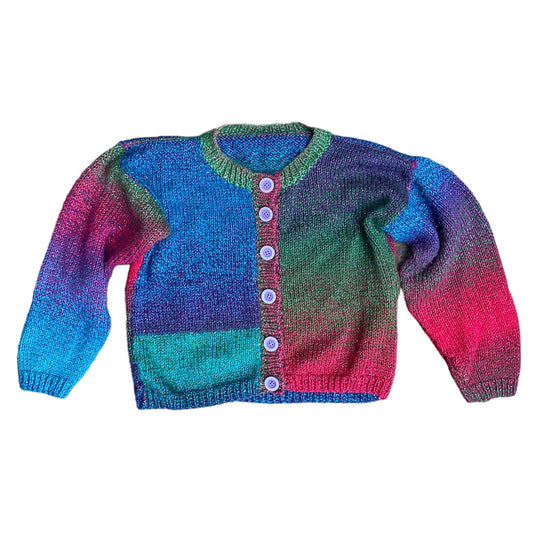 Knitted cardigan with sparkle age 2-3 years