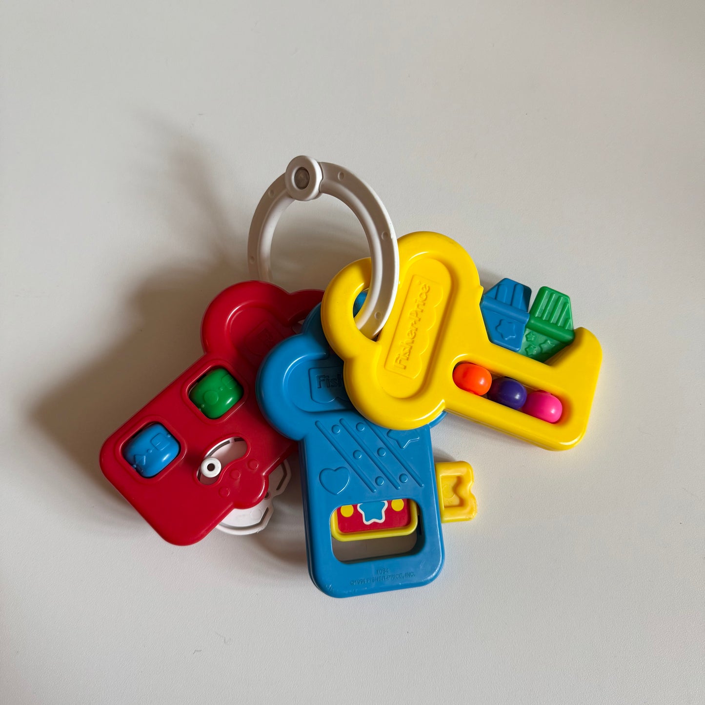 vintage fisherprice toy keys.