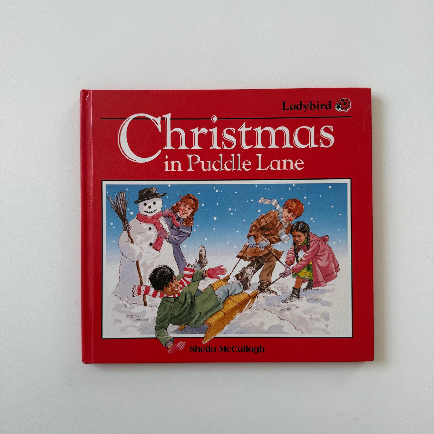Vintage 1987 ladybird christmas book