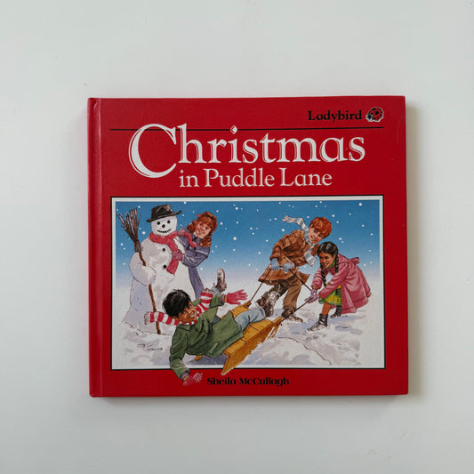 Vintage 1987 ladybird christmas book