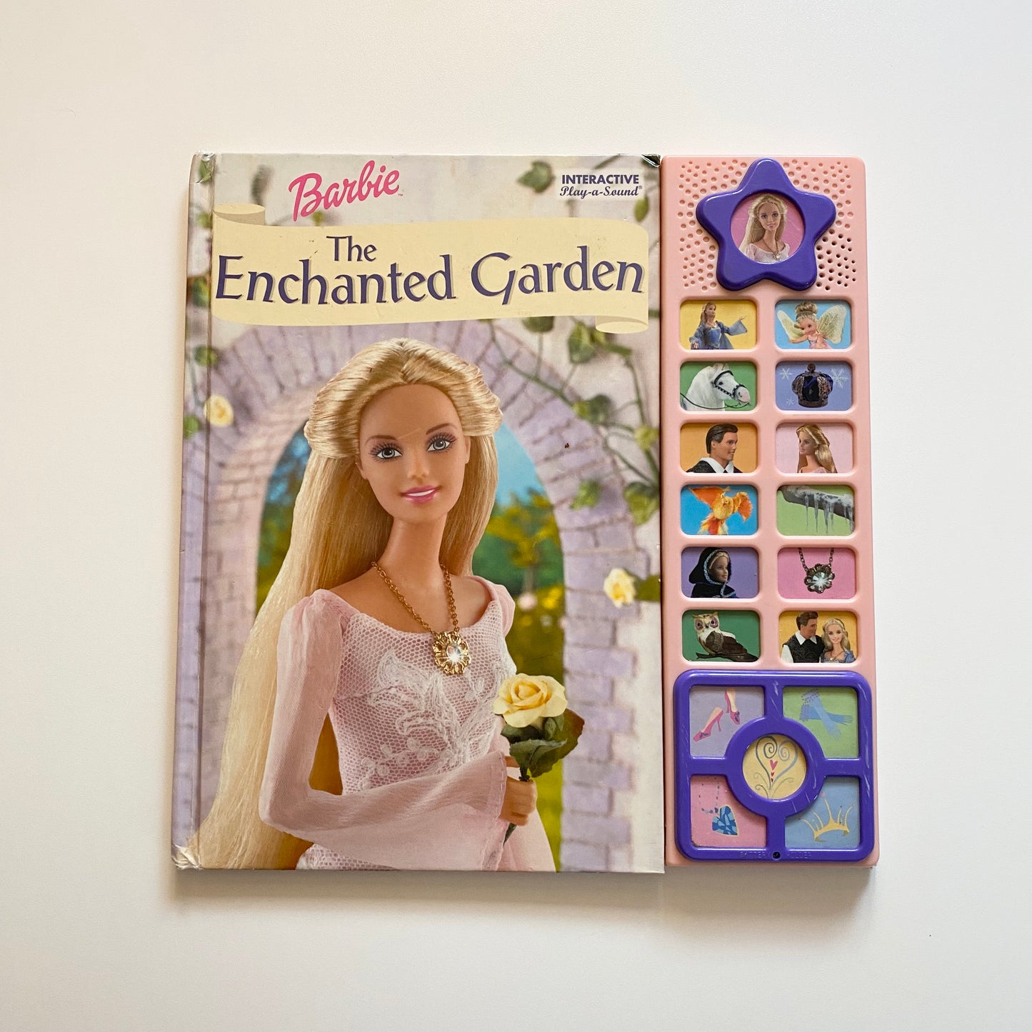 Vintage 2003 interactive sound barbie book.