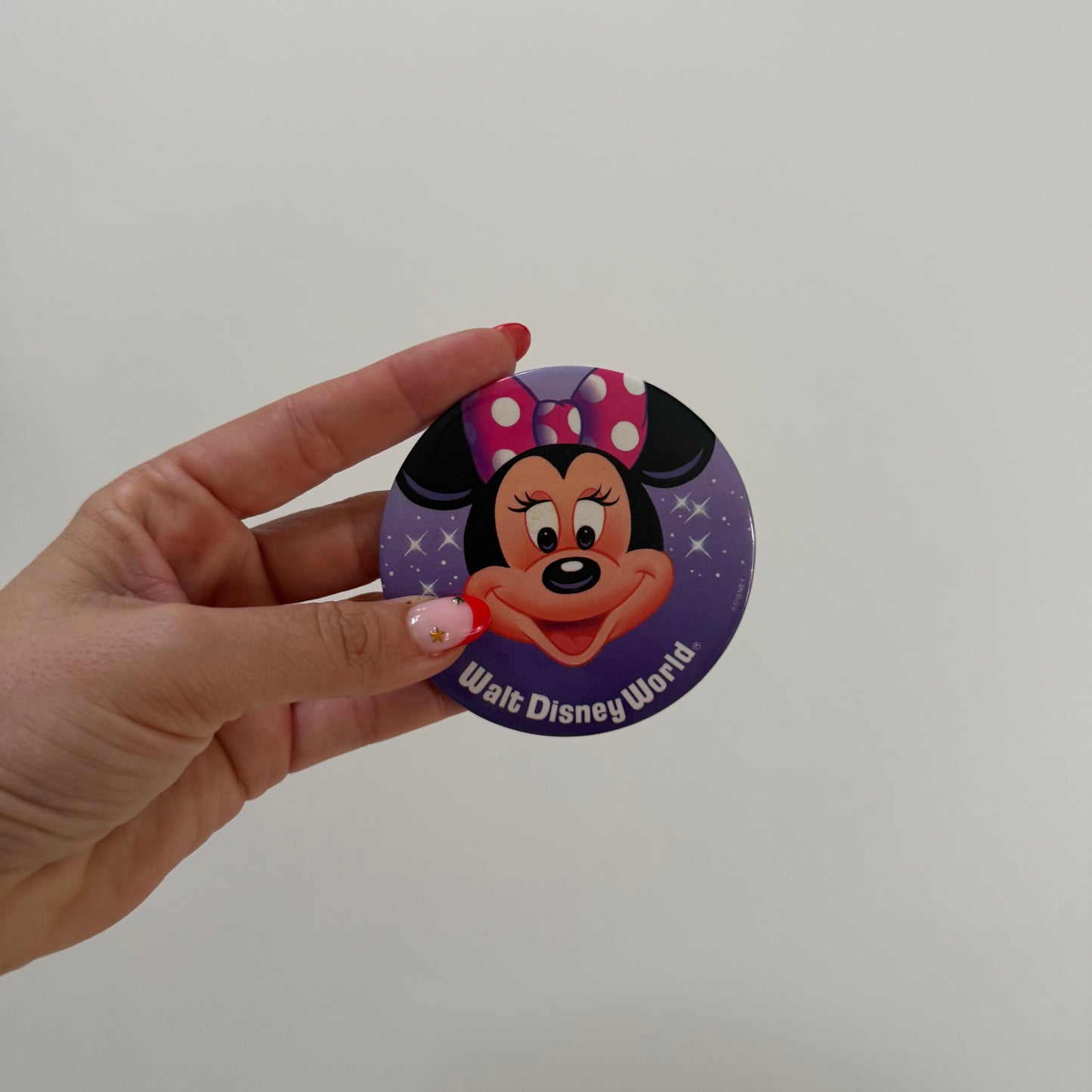 Vintage Minnie Mouse badge