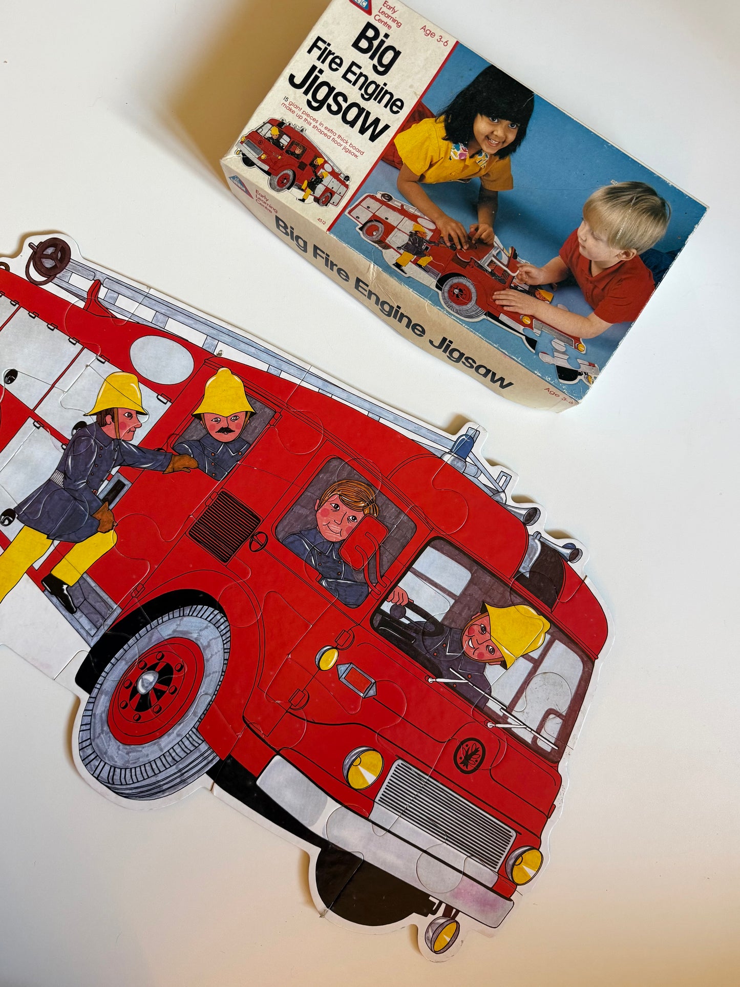 Vintage ELC fireman puzzle with large pieces