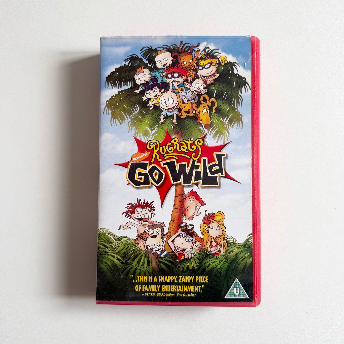Vintage rugrats / wild thornberries vhs tape