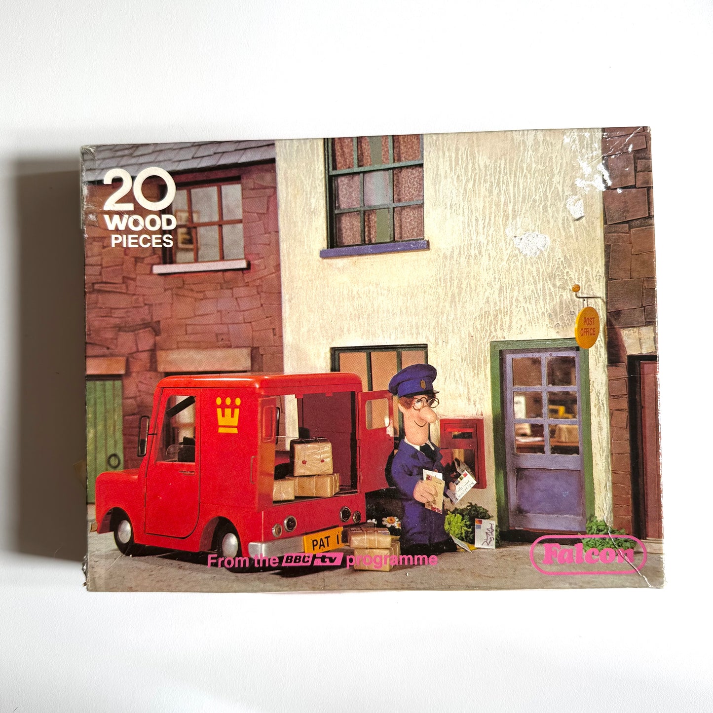 Vintage 1981 Postman Pat wooden puzzle