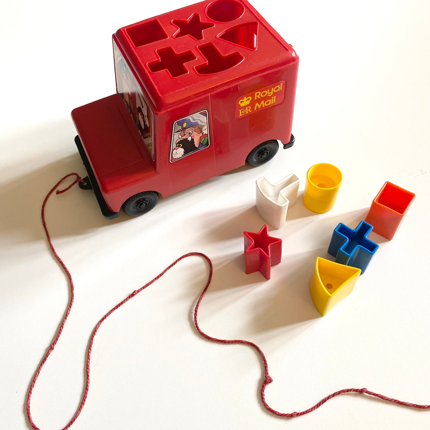 Vintage postman Pat shape sorter toy