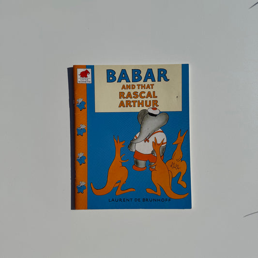 Vintage 1971 Babar paper back book
