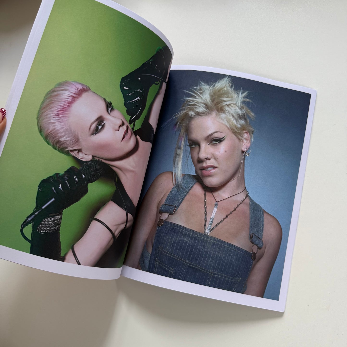 Vintage Y2K pink picture book / magazine