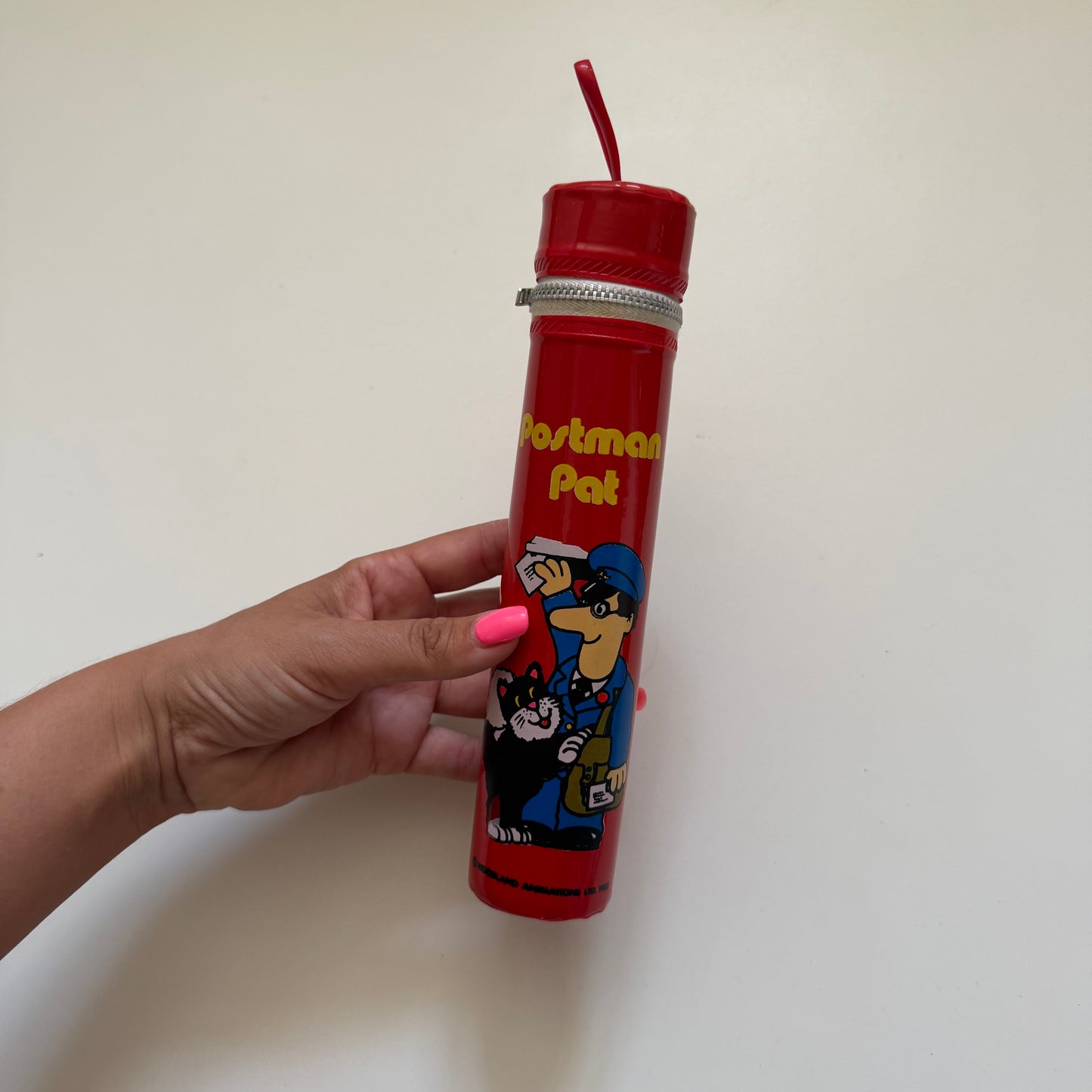 Vintage 1983 postman Pat pencil case