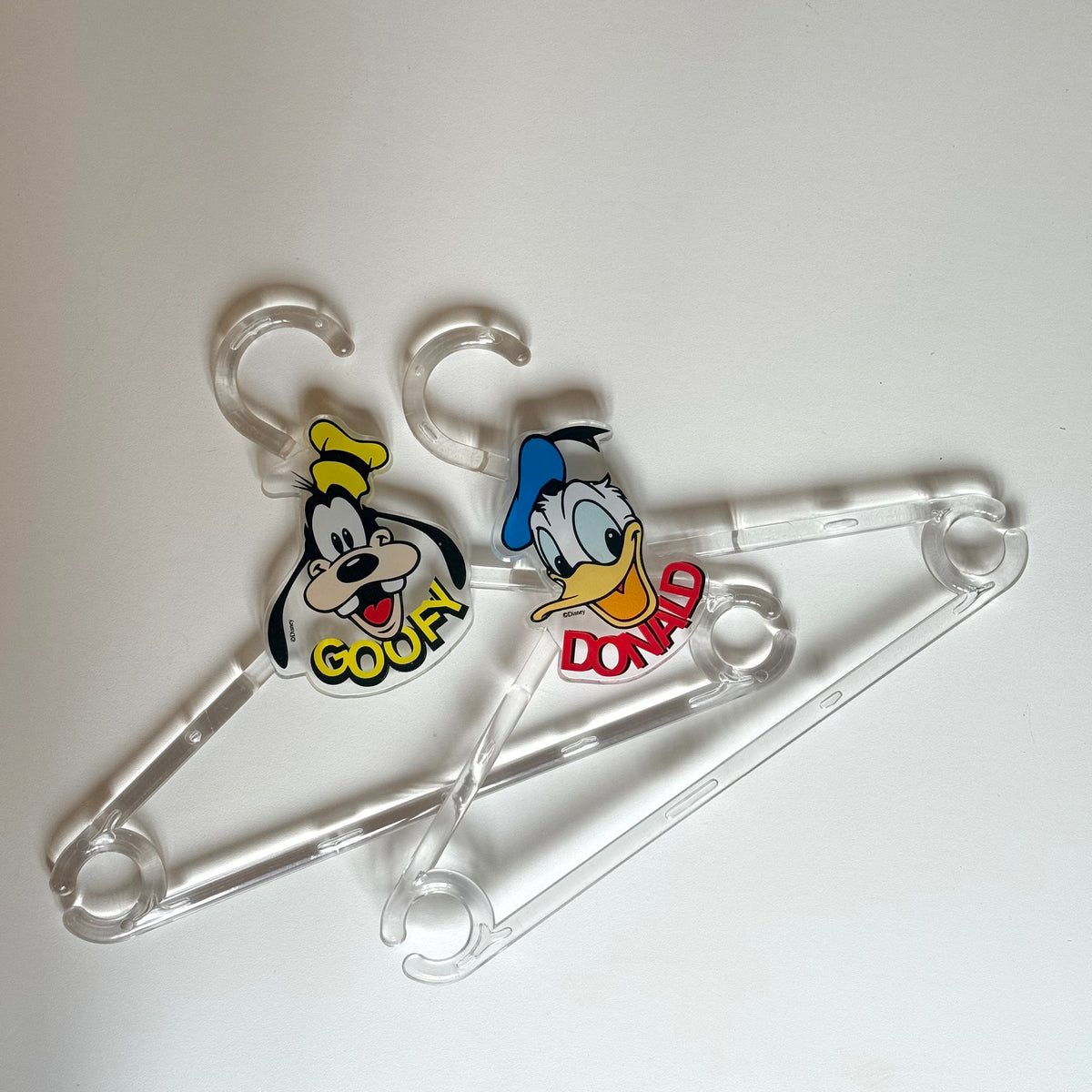 Vintage goofy & Donald hangers