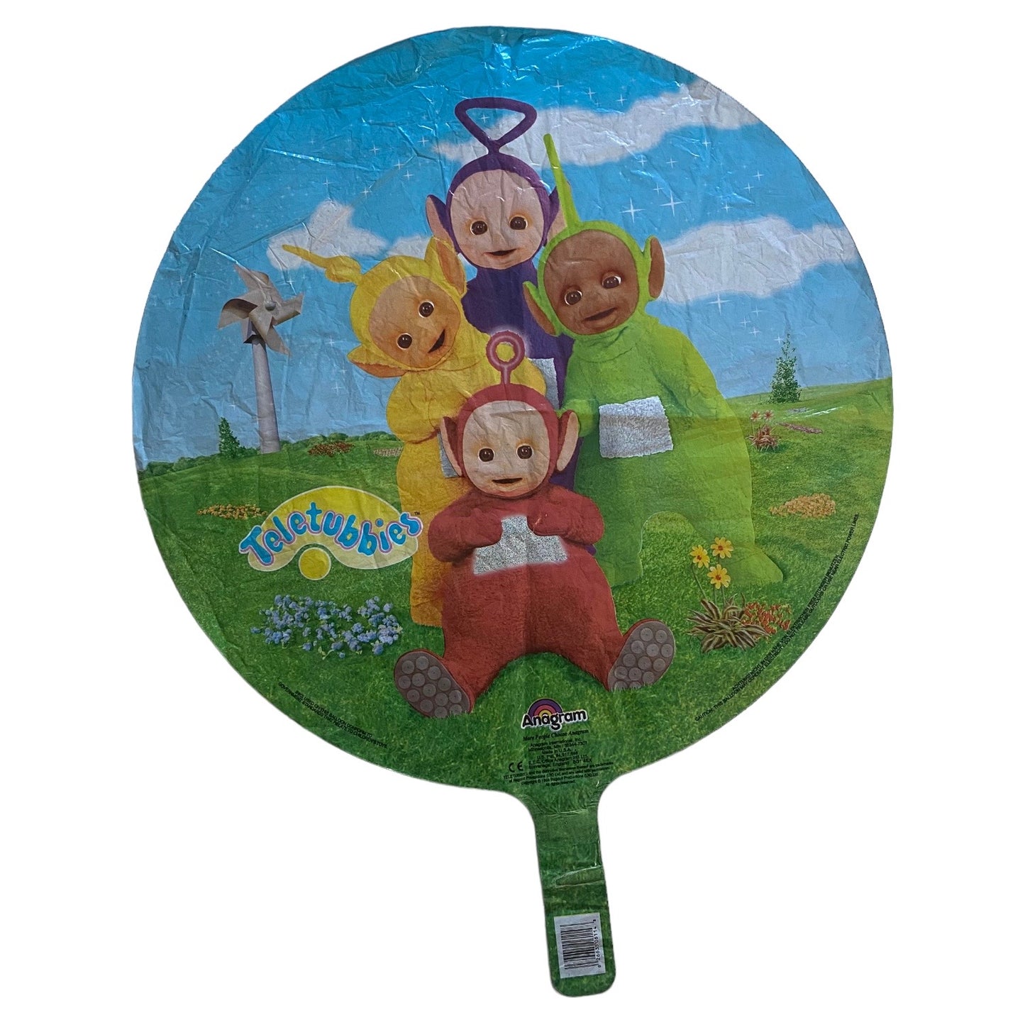 Vintage teletubbies foil balloon