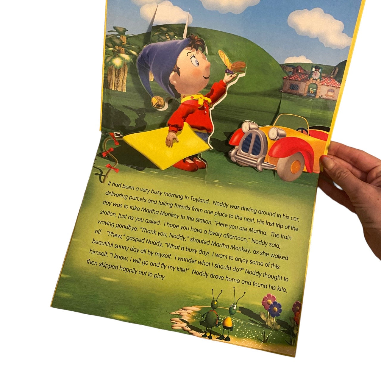 Noddy pop up hardback book